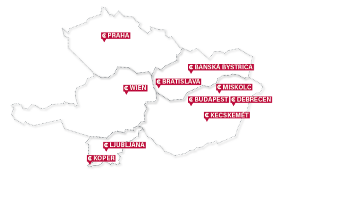 CONSULTATIO Auslandstöchter, Steuerberatung & Wirtschaftsprüfung in Ungarn, Slowenien, Slowakei und Tschechien